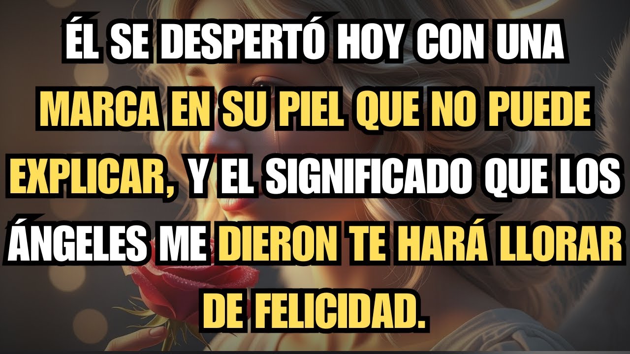 ÉL SE DESPERTÓ HOY CON UNA MARCA EN SU PIEL QUE NO PUEDE EXPLICAR, Y EL SIGNIFICADO...