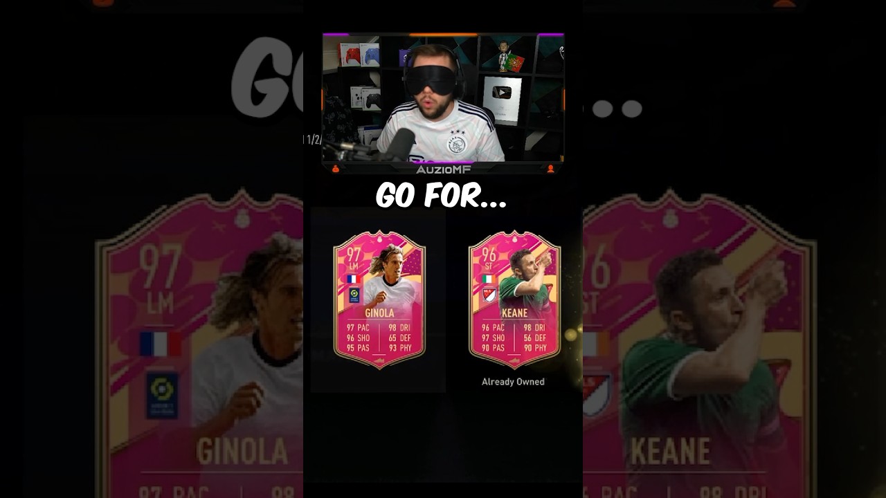 2x BLIND PLAYER PICKS! 😭 #fifa23 #shorts #football
