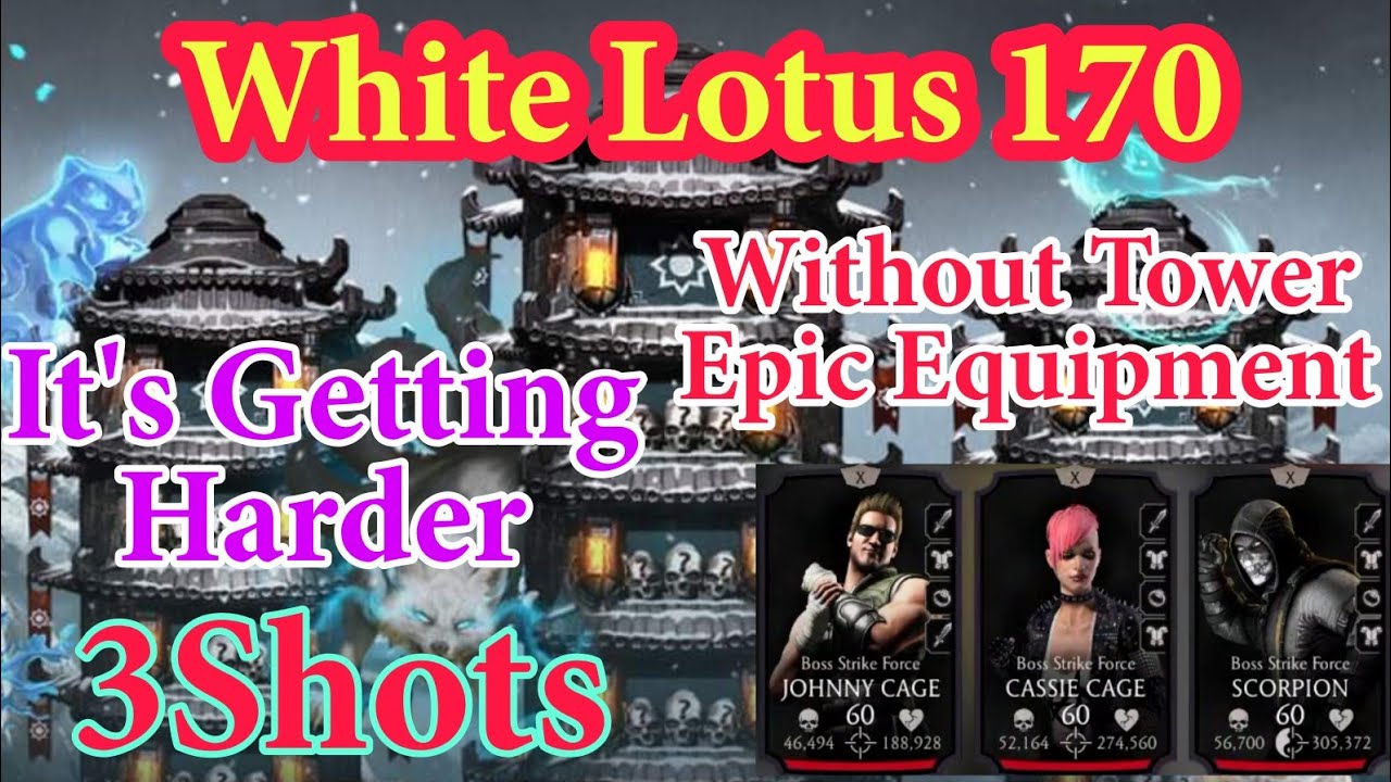 White Lotus Tower 170 with Gold team