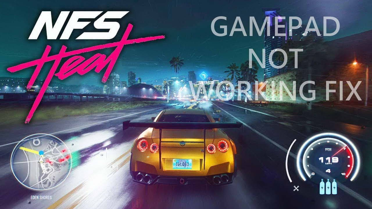 Need for Speed Heat gamepad not working fix   Steering Wheel not detected fix   Repair gamepad issue