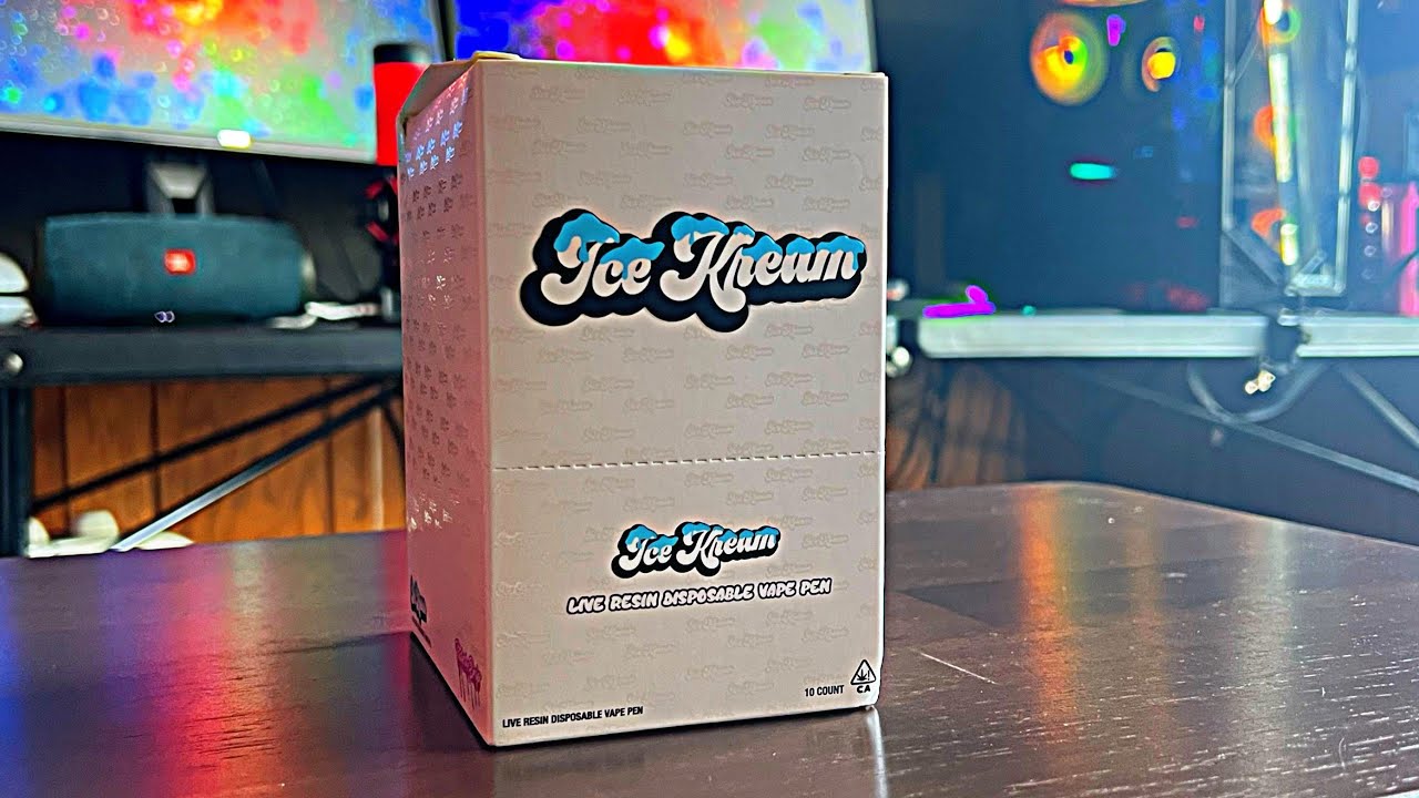 ICE KREAM LIVE RESIN DISPOSABLES BOX REVIEW