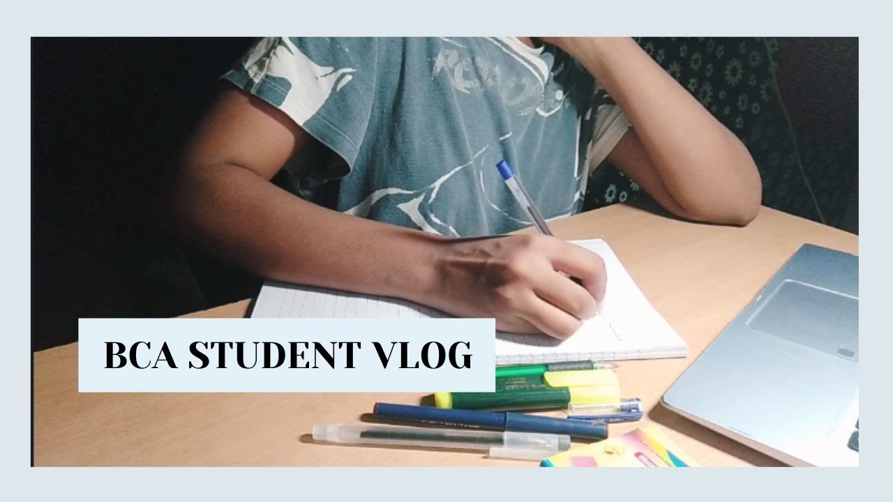 The busy life of a BCA Student - all-nighter study, Unboxing new books and more #studymotivation