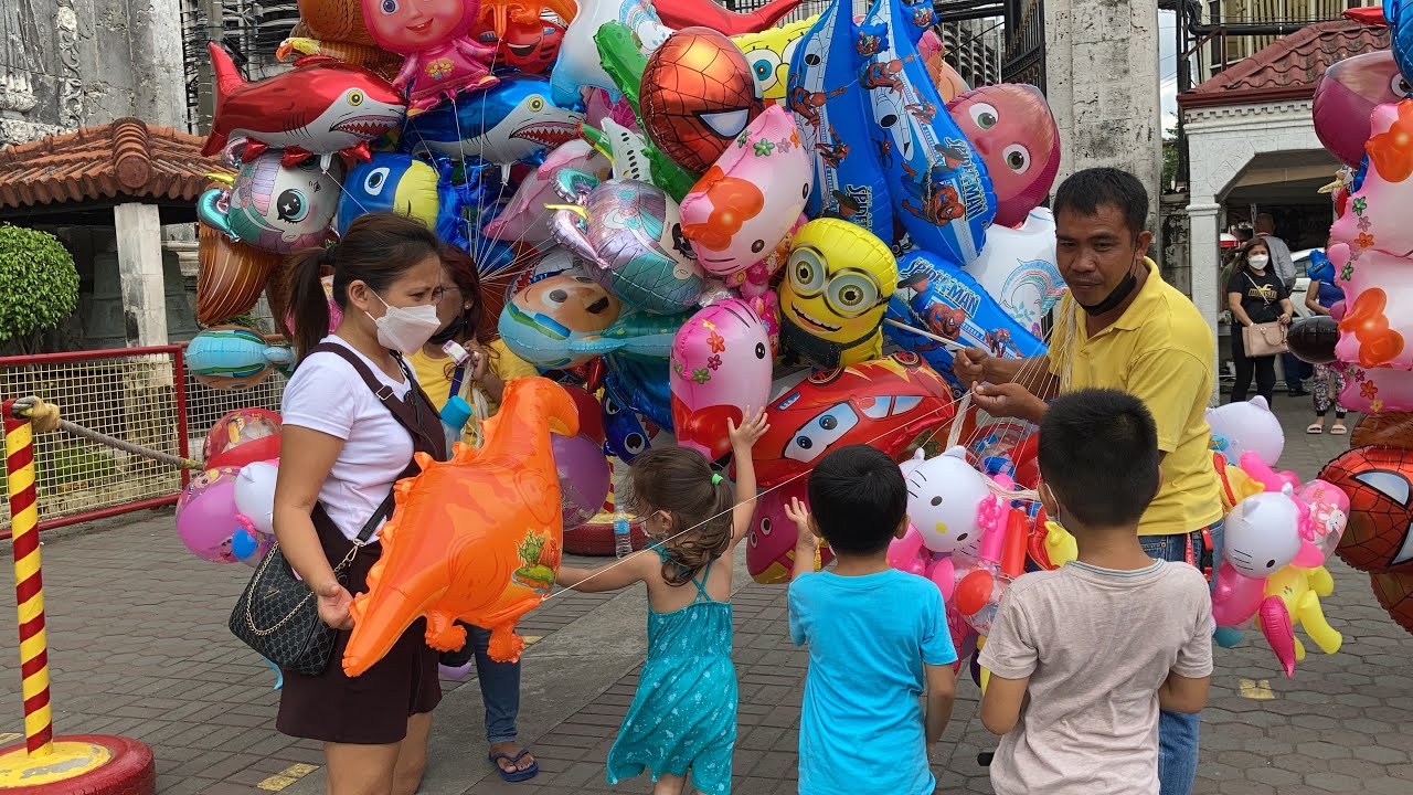 DAGKOT SA STO NIÑO AFTER MAG PUNTA SA LAWYER PERO GUSTO NG MGA BATA BALLOON TALAGA