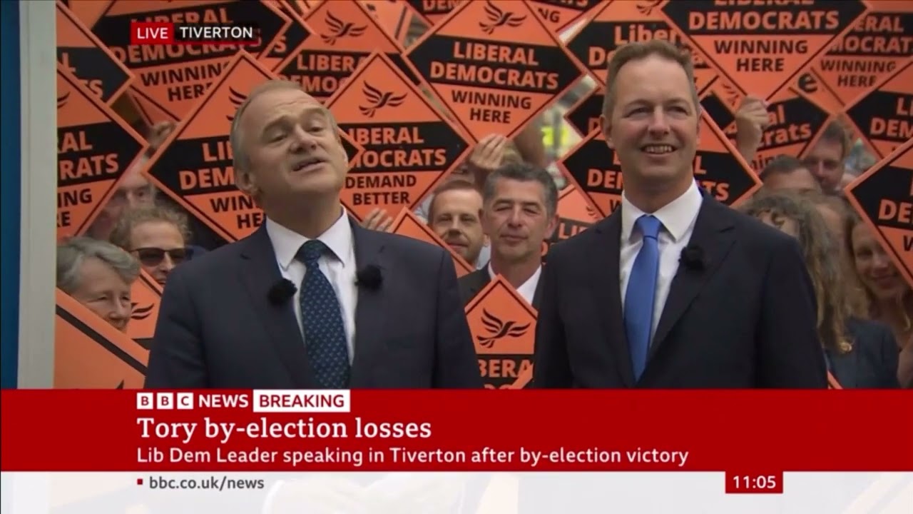 Lib Dems win Tiverton and Honiton - full victory speech