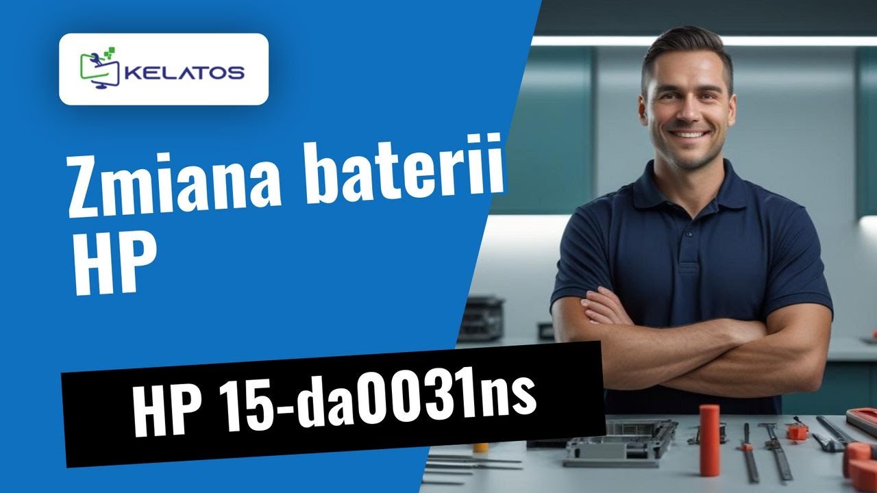 Martwa bateria w HP 15-da0031ns? Oto jak to naprawiamy 🔧