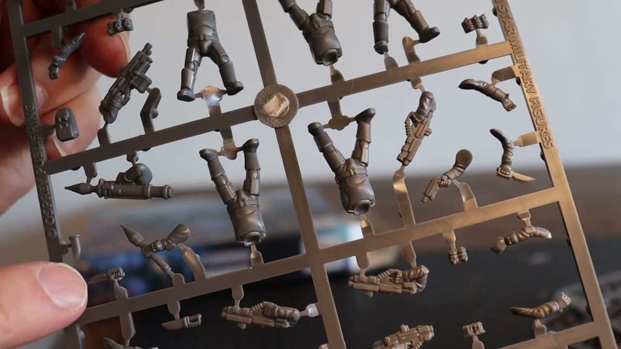 Stargrave Troopers - unboxing and scale comparison