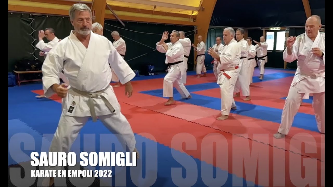 Sauro Somigli  Stage Karate  Empoli en el 2022