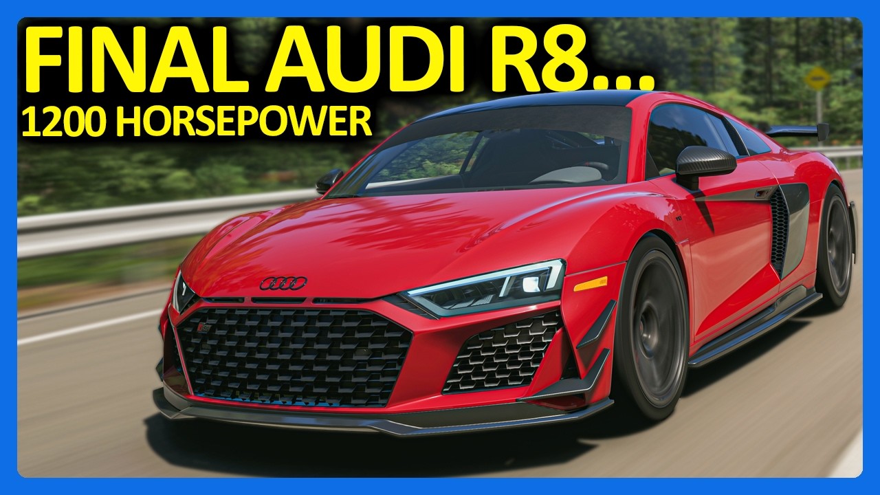 Forza Horizon 6: Последний Audi R8 в истории... (Car Pass FH6)