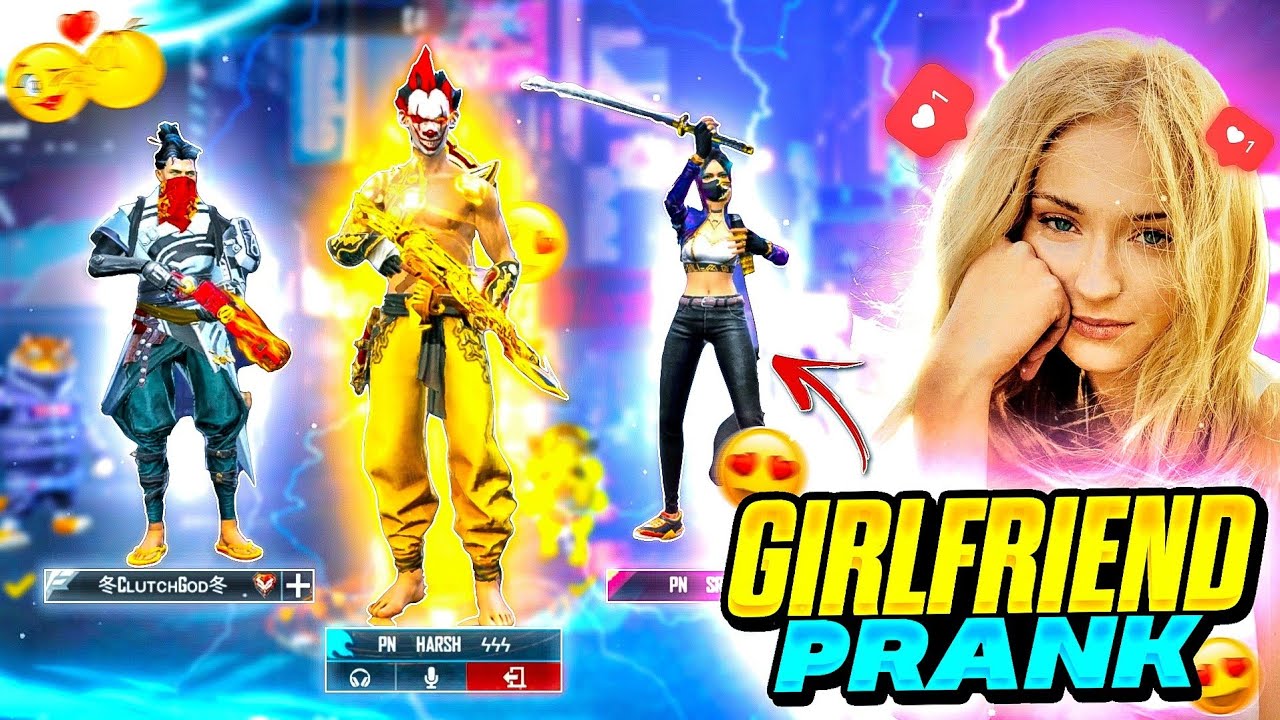 Pn Harsh Girlfriend Prank On Random Player's Gone Extremely Wrong - Garena Free Fire