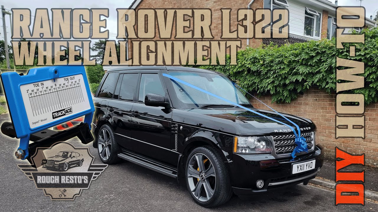 Range Rover L322 | DIY Wheel alignment/tracking with Trackace (front)