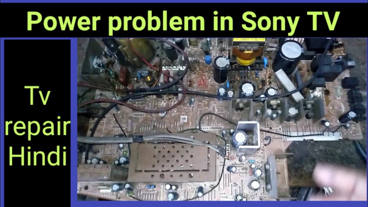 Sony colour TV kit repair, #sony  DEATH PCB.