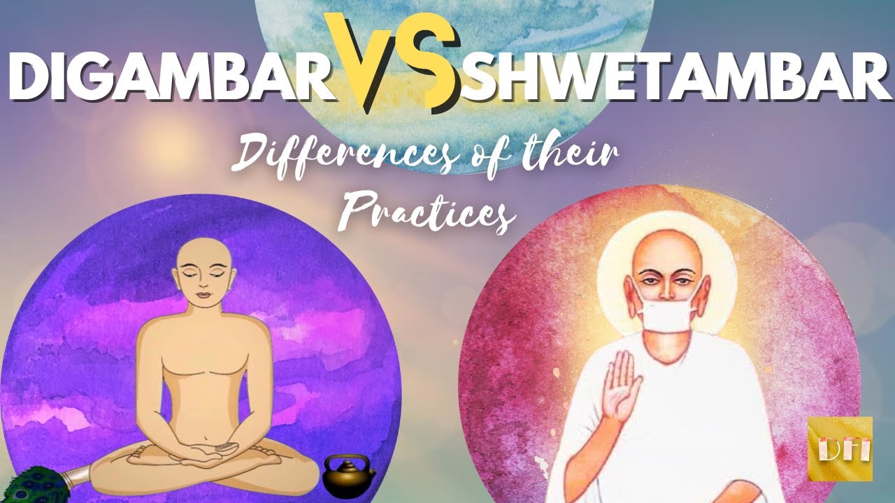 2 Jain Paths: Differences between Digambar & Shwetambar | #jainism #knowledge #jains