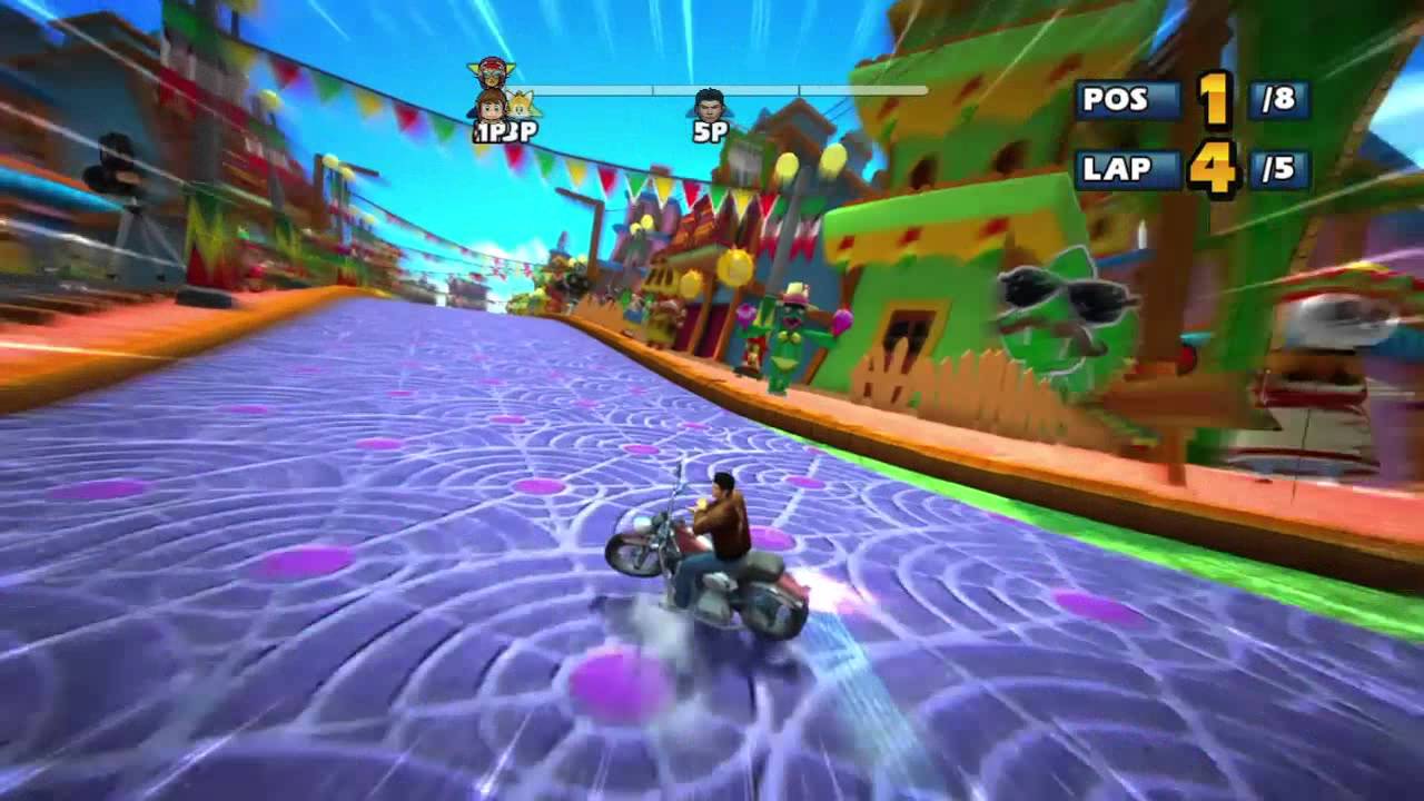 Sonic & SEGA All-Stars Racing (360) - Online Race #13: Sunshine Tour (5 Laps) [W/ Items]