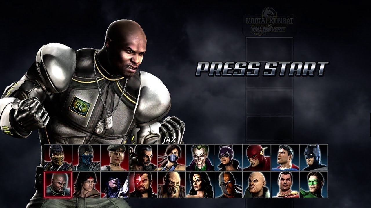 Mortal Kombat vs D.C (360) walkthrough - Jax