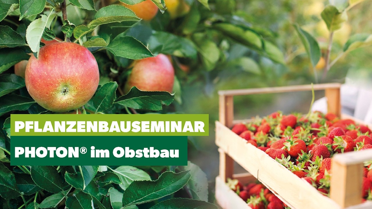 PHOTON im Obstbau. Versuche 2023-25. Max Severin spricht mit Frank Saalfeld und Georg Gallmetzer.