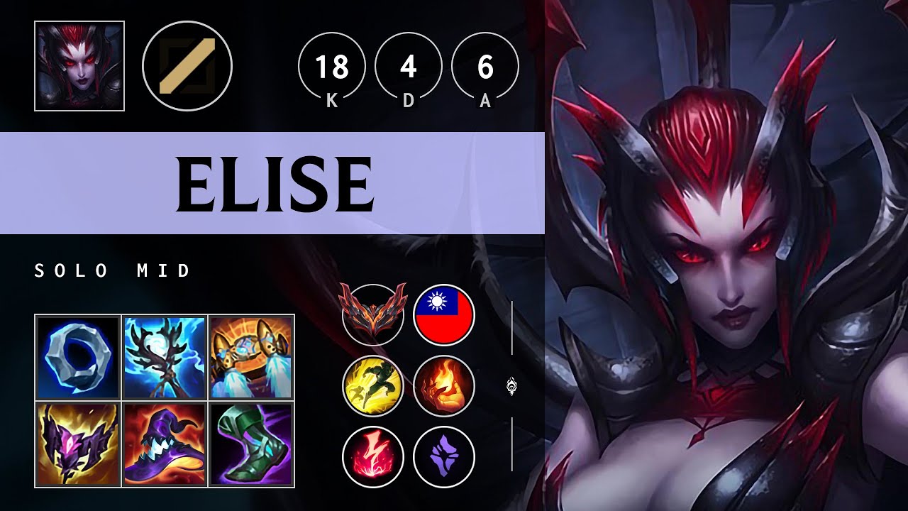 Elise Mid vs Xerath: Legendary - TW Grandmaster Patch 14.24