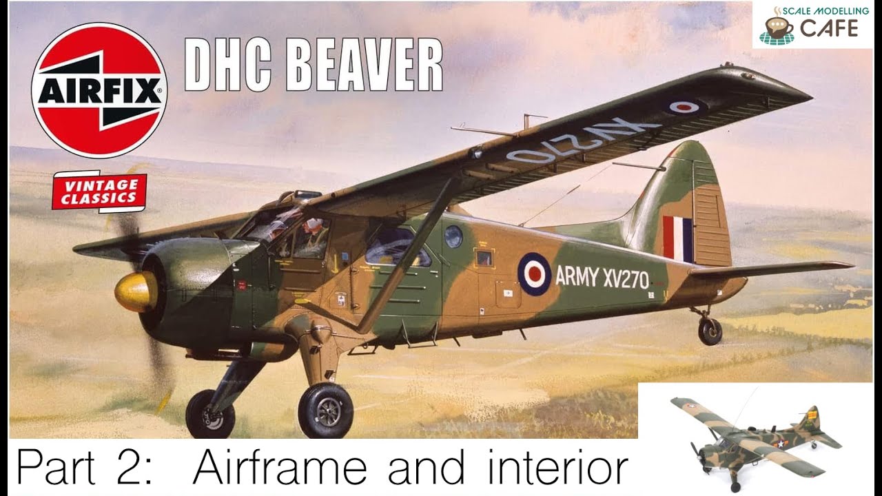 Airfix De Havilland Beaver 1/72. Часть 2: Перерисовка, клёпка и сборка.