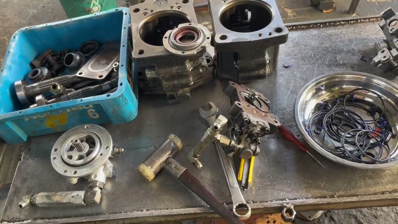 ซ่อมปั้มรถขุดSK140-8 จากโคราช 60,000 มีทอนครับ