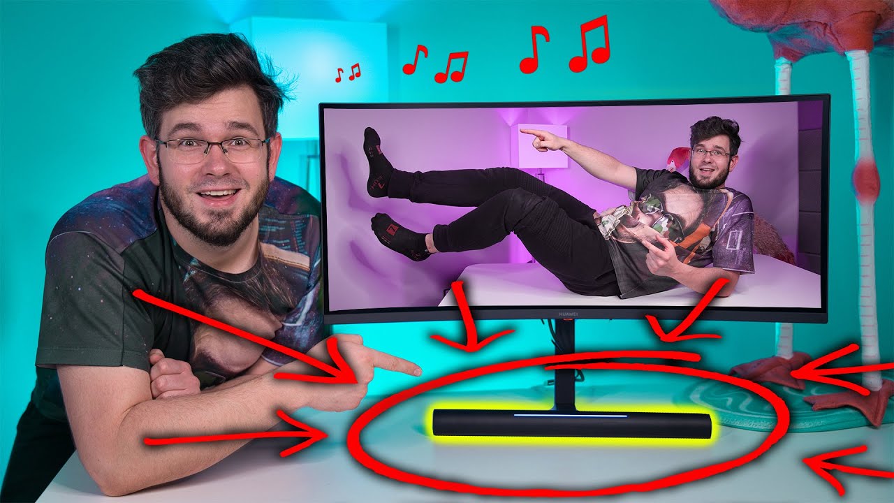 PIERWSZY MONITOR GAMINGOWY Z SOUNDBAREM