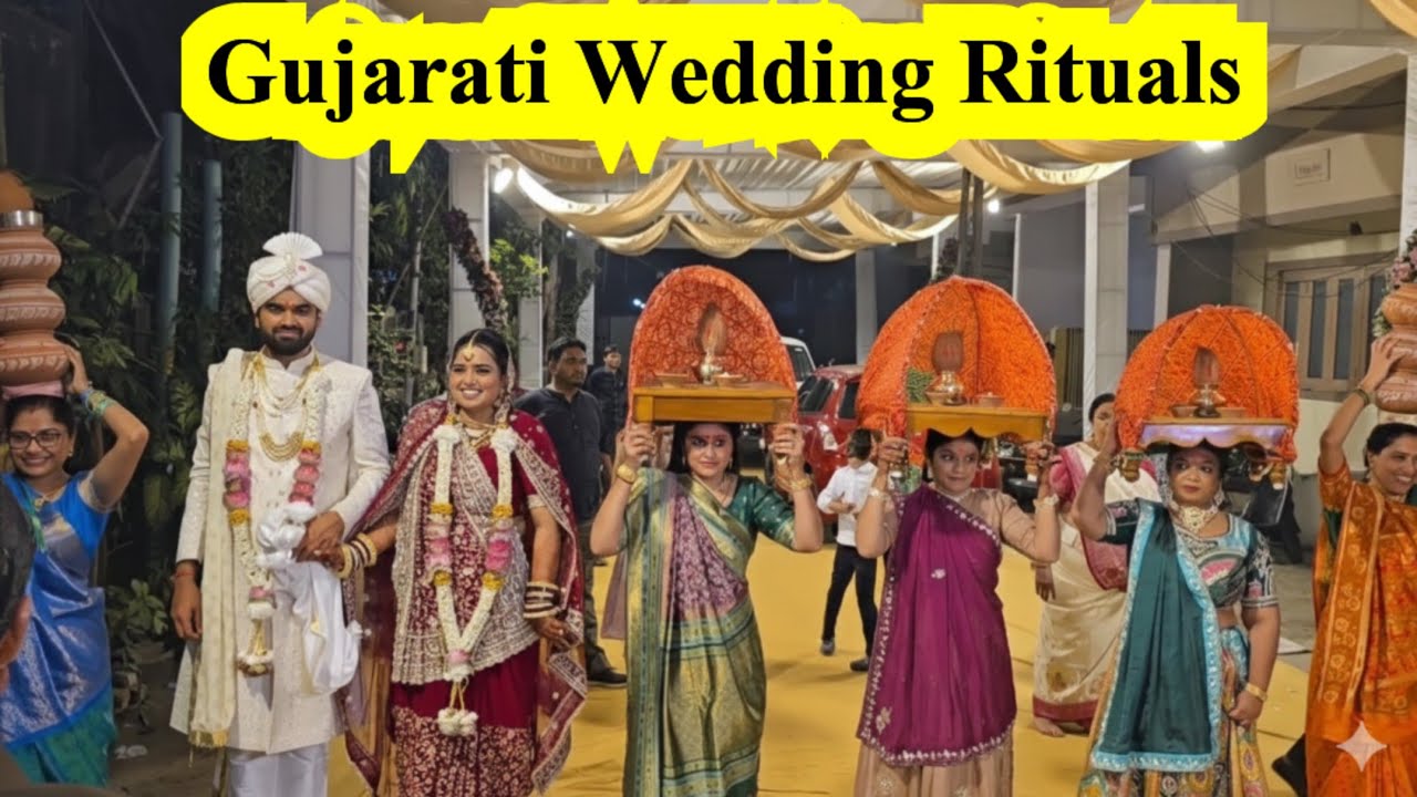 Gujarati Wedding Rituals | Gujarati Wedding Tradition | Shaadi Vlog 