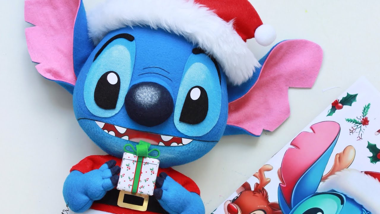 Passo a Passo - Mini Curso Stitch Natalino