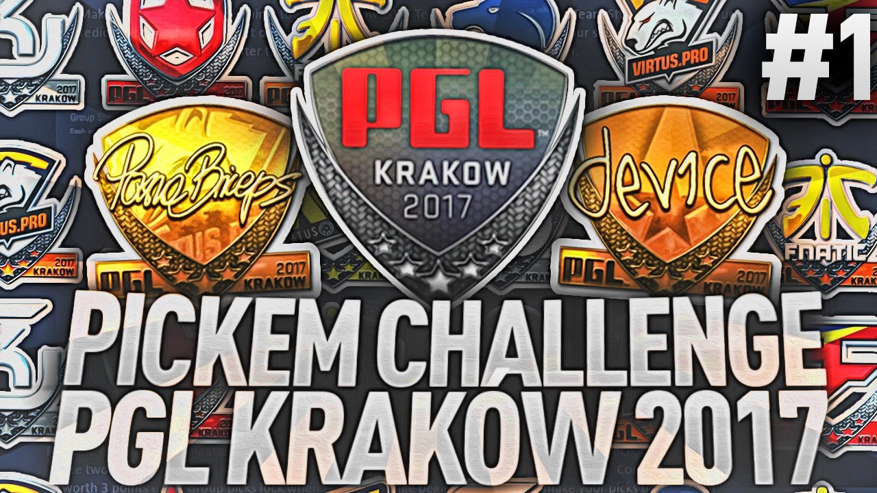 PGL Krakow 2017 Pick'Em challenge! Betowanie majora 🏆