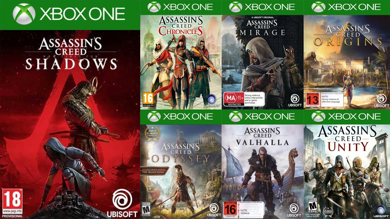 All Assassin's Creed On Xbox One | Xbox One 2026