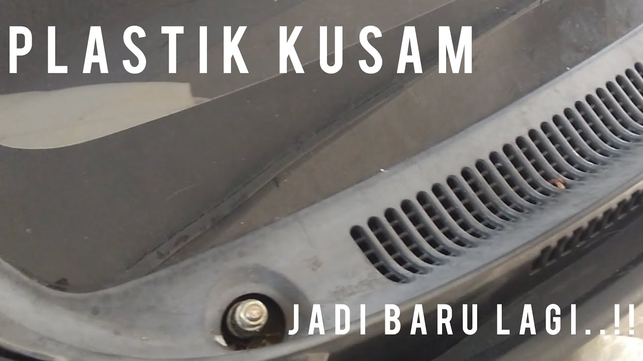 Cara Menghitamkan Kembali Plastik Mobil Daihatsu Xenia || Trim Restoration SSS Auto Detailing