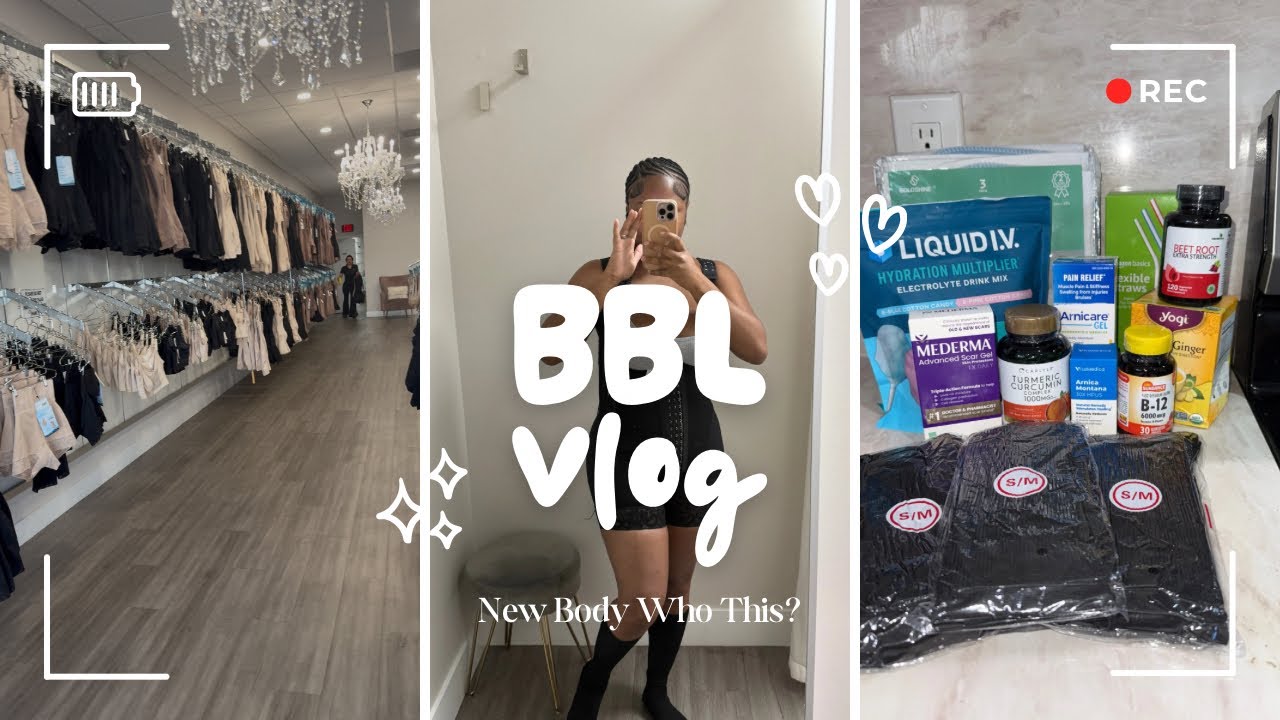 Видеоблог: Я сделала BBL + Lipo 360... Вот все подробности 🍑