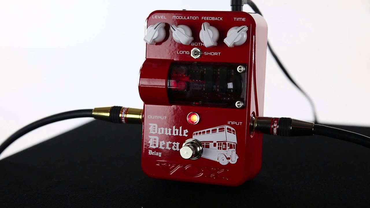 VOX In The Studio: Freddy DeMarco demos the Double Deca Delay Pedal