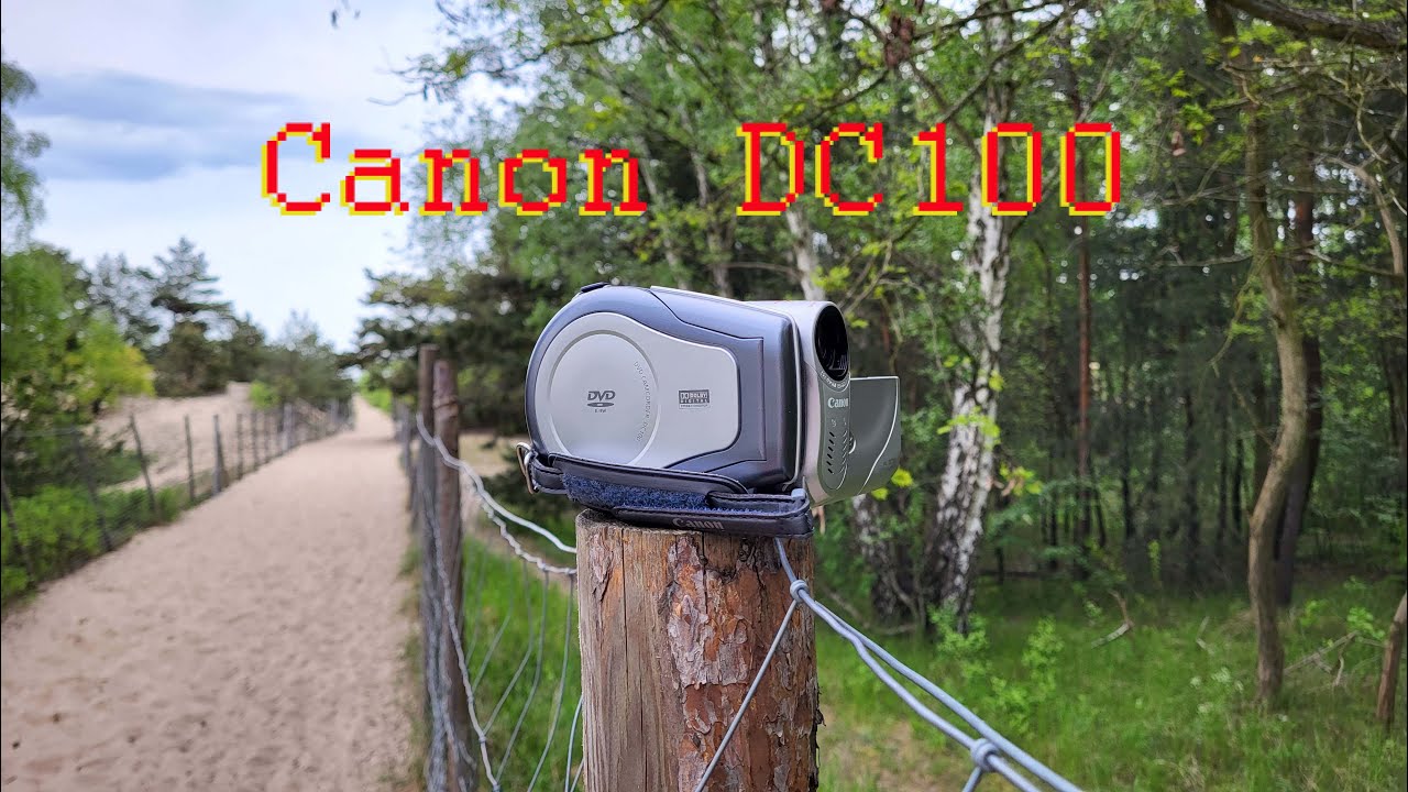 Kamera na płyty. Canon DC100 (VHS RETRO 33)