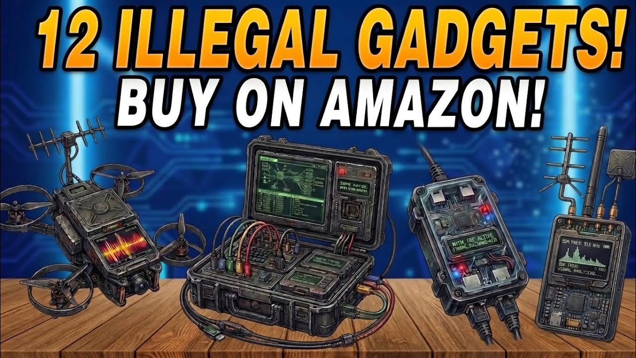 12 ILLEGAL Hacking & Privacy Tools on Amazon (2026 Edition)