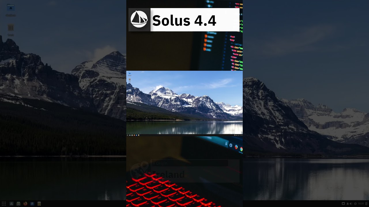Solus 4.4 Overview #shorts