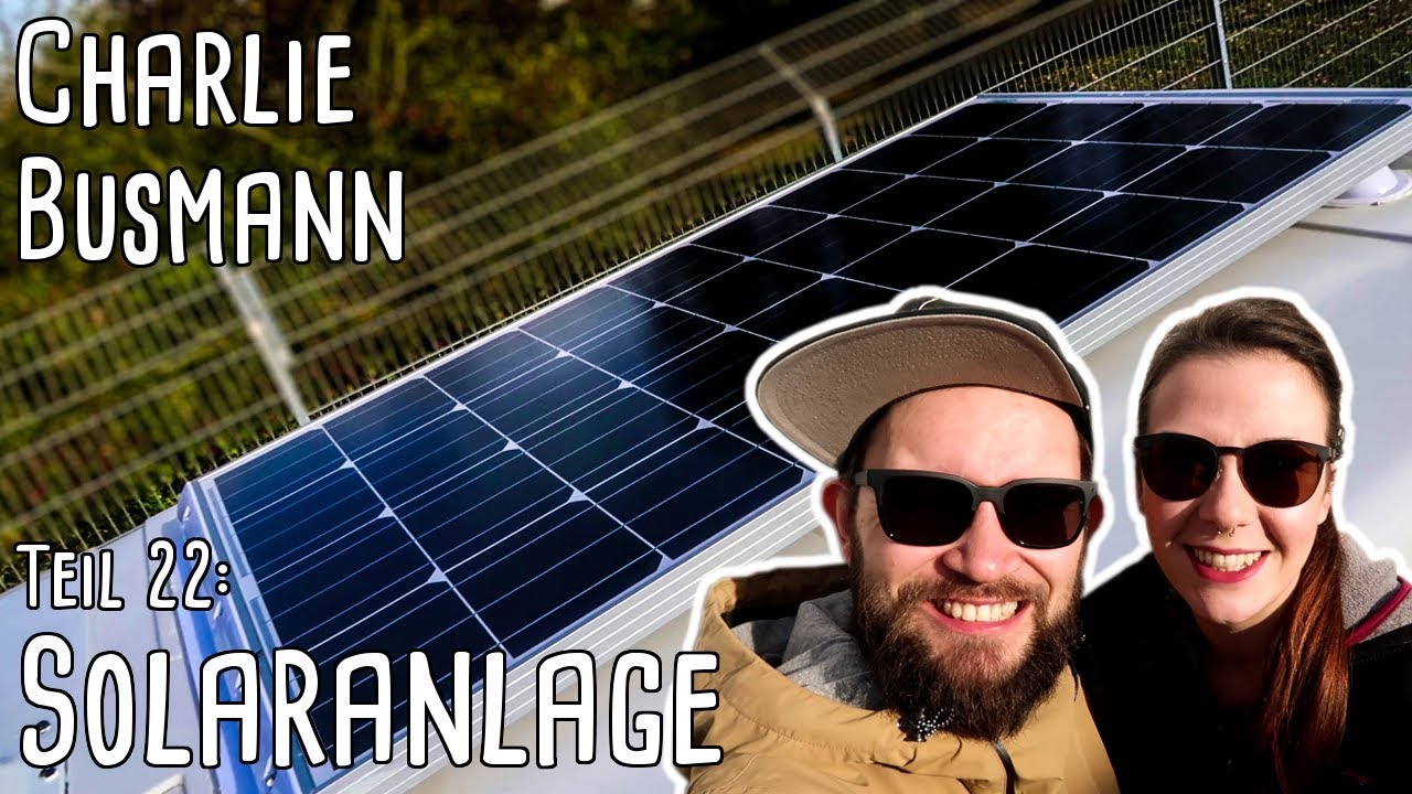 Solaranlage Camper Van! VW T5 (130W Solar Panel)