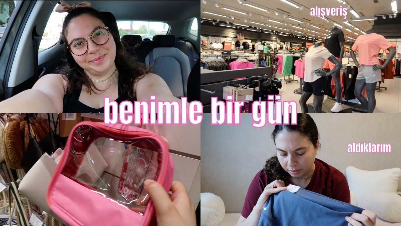 benimle bir gün: alışveriş, neler aldım, yolculuğa hazırlık | pınar yıldırım