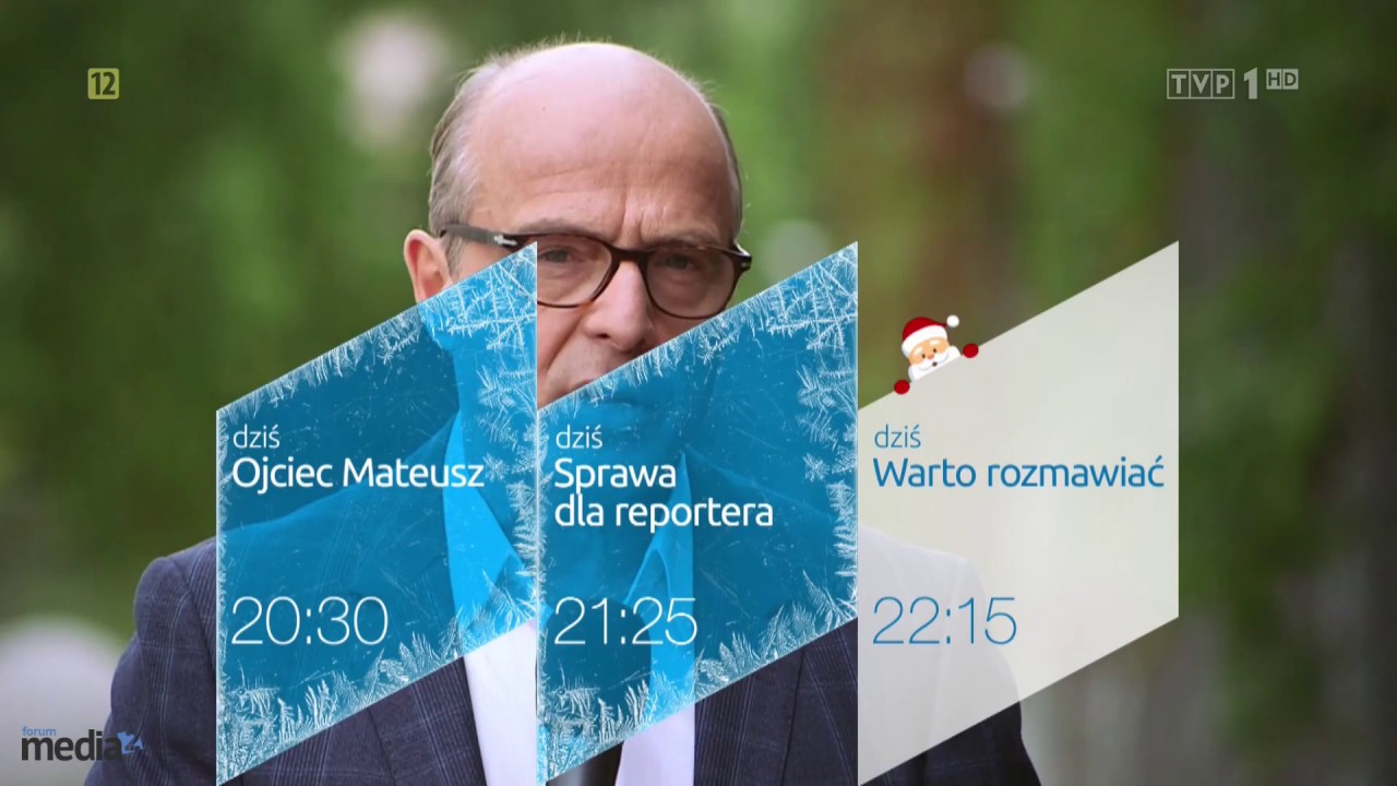 TVP1- Bożonarodzeniowa oprawa graficzna (2016)