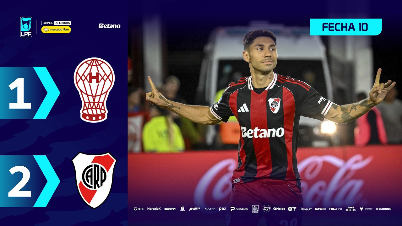 HURACÁN 1 - 2 RIVER | Resumen del partido | #TorneoMercadoLibre 2026 🏆