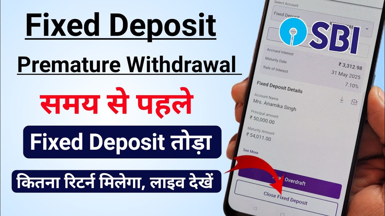 समय से पहले Fixed Deposit तोड़ने से पहले ये वीडियो जरूर देखें। Fixed Deposit Premature Withdrawal.