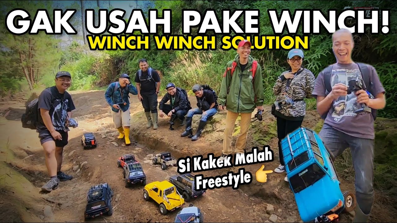 EXTREME BUAT UKURAN KITA MAH! | Mabar RC Adventure Offroad Crawler 4x4 | RC Pemula 1/10 #rcadventure