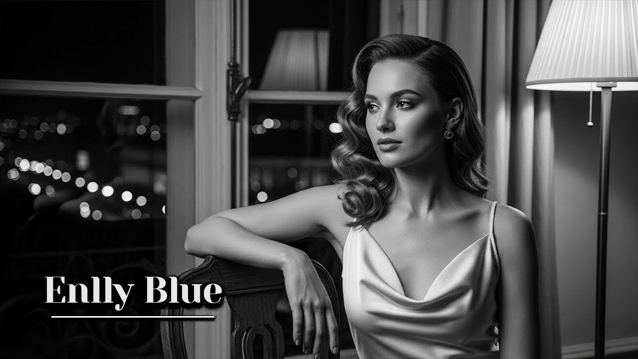 Enlly Blue - Midnight Streets | 1950s Soul Blues (Lonely Road Blues, Sax & Heartfelt Vocals)