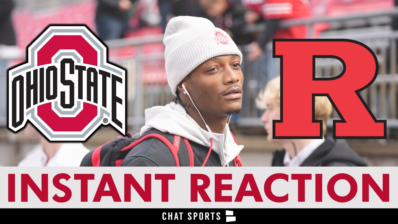 Ohio State Football Gets MAJOR News On Jeremiah Smith & Carnell Tate Injuries After Win vs. Rutgers