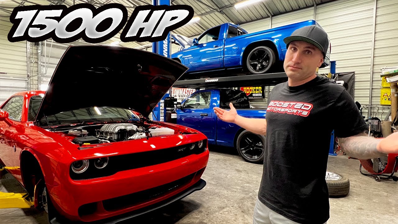 Modified SRT Dodge Challenger Hellcat | Holley Fuel System Install