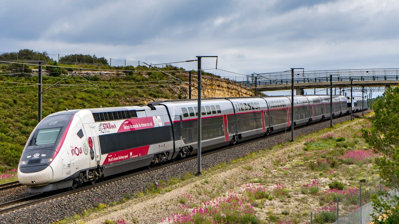 Passages, Départs et Arrivées de TGV, TER...en Mai 2024 (partie 3)