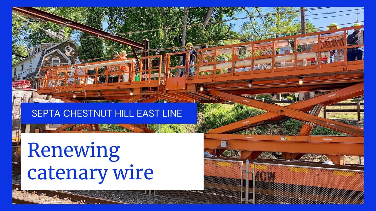 The Wire Train replaces catenary cables
