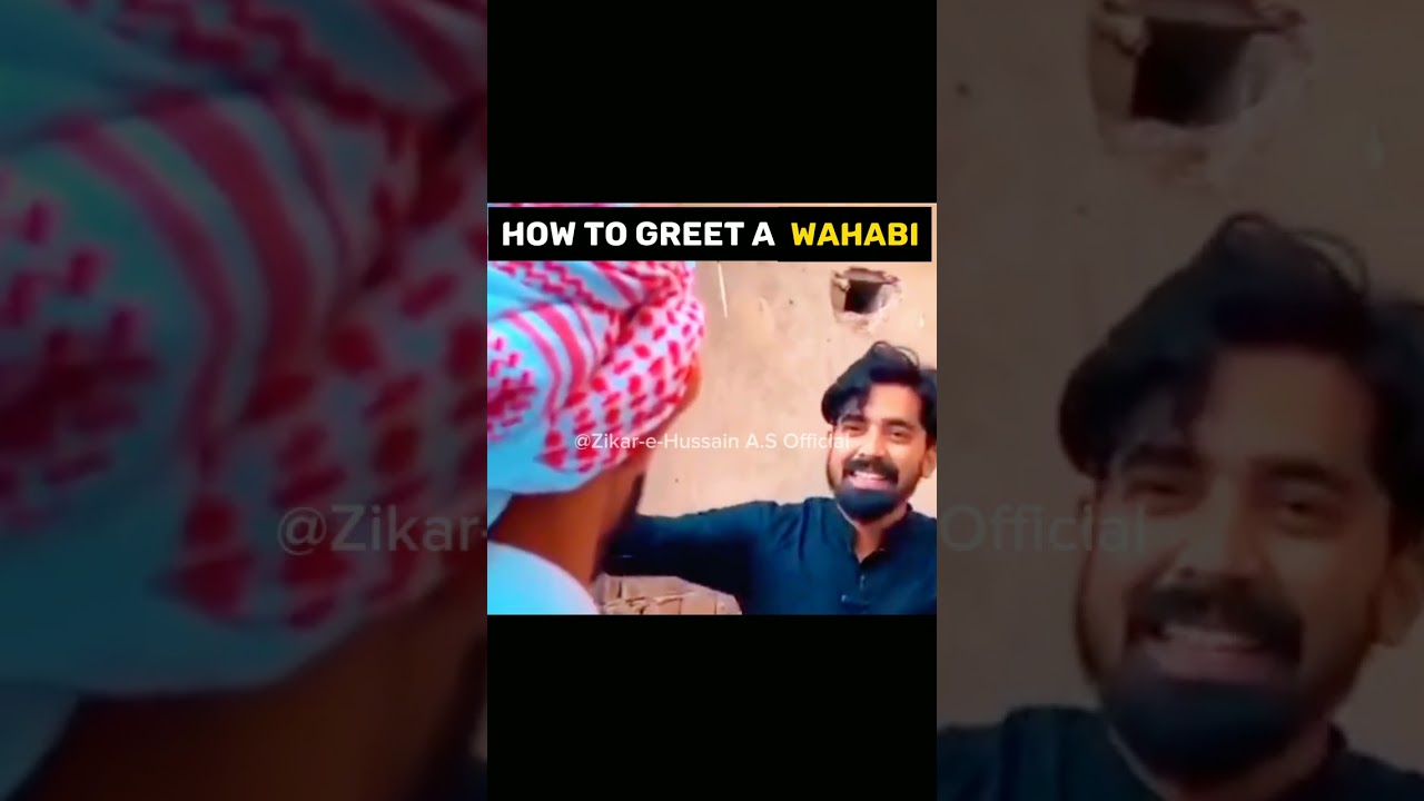 No Wahabis Were Harmed During The Making Of This Video || Funny Wahabi || @Zikar-e-Hussain313