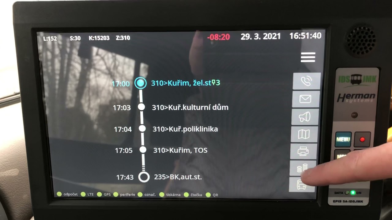 Aktualizace pokladny - vyhledání spoje v celé IDS JMK