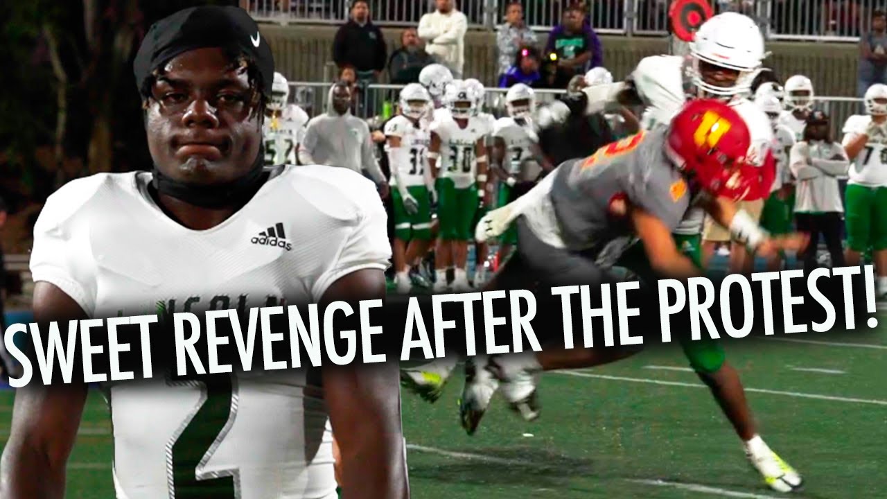 #1 Running Back In California Roderick Robinson Waited 18 Months To Play RIVAL TEAM!