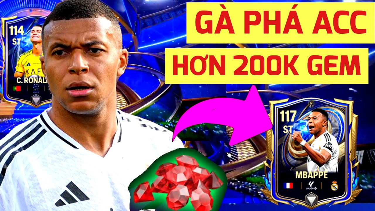 🔥 MỞ FULL 243.000 KIM CƯƠNG NÂNG CẤP ĐỘI HÌNH REAL MADRID FC MOBILE 