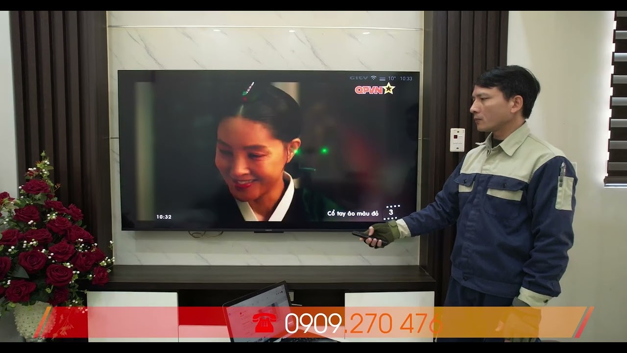 Cài giao diện tiếng Việt cho tivi Xiaomi tại ngõ 280 Trần Nguyên Hãn, Hải Phòng.