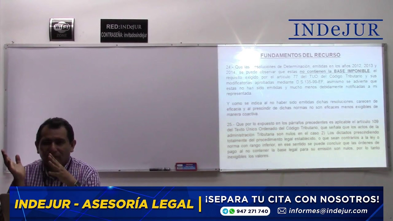 INDeJUR - La Queja ante el Tribunal Fiscal